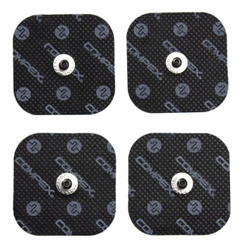 Einzelelektroden für Compex-Elektrostimulatoren (5 cm x 5 cm) – 4 Stk.