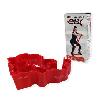 Thera Band CLX Übungs- und Dehnband, 11 Schlaufen, 2 m