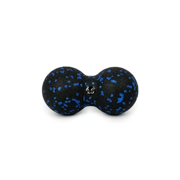 Line Sport Duoball Doppelball zum Massieren und Rollen, 8 cm