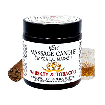 VCee feuchtigkeitsspendende Massagekerze 80g