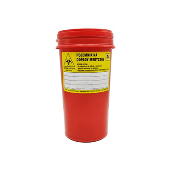 Behälter für Nadeln und medizinischen Abfall 2 L