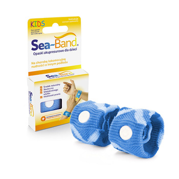 Akupressur-Anti-Übelkeitsbänder für Kinder Sea-Band 2 Stk. BLUE