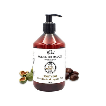 Natürliches veganes Massageöl VCee 500 ml