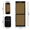 Lange Akumata – Polnische Akupressurmatte mit Kissen – Schwarz und Gold