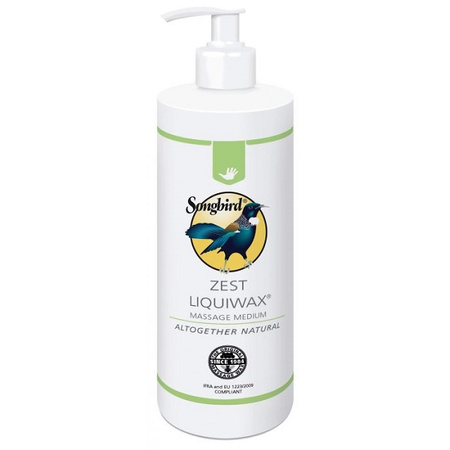 Songbird flüssiges Massagewachs mit Pumpe 500 ml