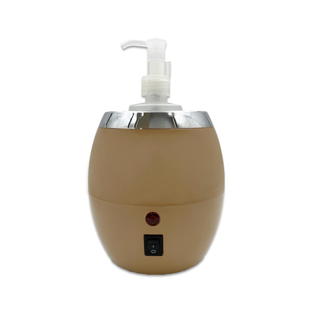 Elektrischer Massageölerhitzer mit einer 250-ml-Flasche
