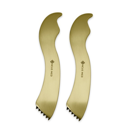 Set: 2 Stk. Lange Messingwinkel + schwarze Abdeckung