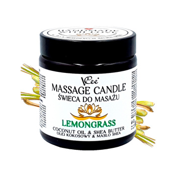 VCee feuchtigkeitsspendende Massagekerze 80g