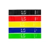 Set mit 5 Mini Power Band Line Sport-Widerstandsbändern für das Training