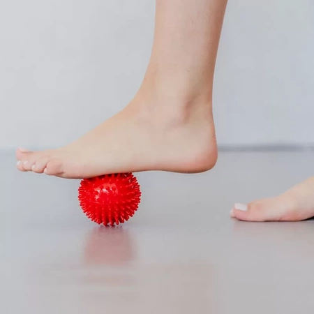 Line Sport Sinnesbälle für Massage und Akupressur – 4er-Set.