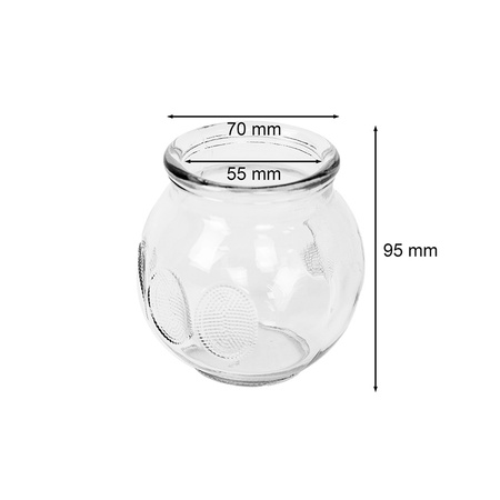 Acus Med Feuerglasbecher – Set mit 12 Stück + Quacksalber