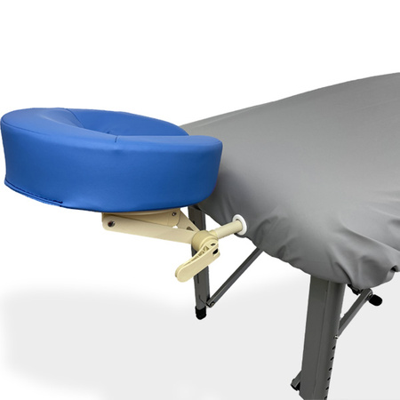 Ölbeständiger Bezug für eine Massageliege mit elastischem Band und Manschetten