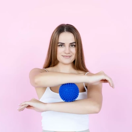 Line Sport Sinnesbälle für Massage und Akupressur – 4er-Set.