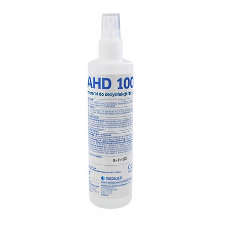 AHD 1000 mit Medilab-Zerstäuber – Händedesinfektionsflüssigkeit 250 ml