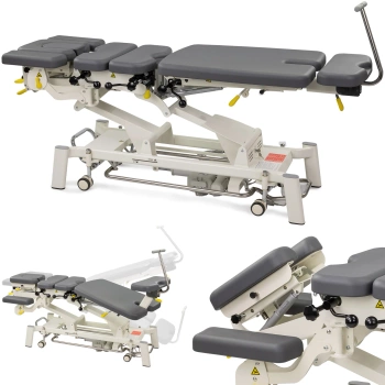 Chiropraktikerliege Elektrisch Therapieliegen Evero Upright Chiro Z7 | Steuerrahmen | 3 Jahre Garantie