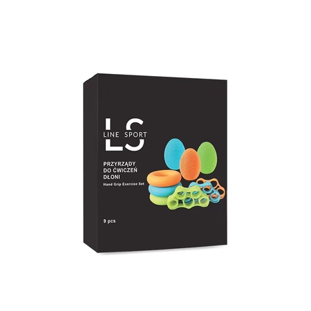 Line Sport Hand-Rehabilitations- und Trainingsgeräte, 9-tlg.