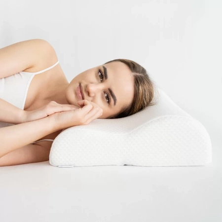 Memory Foam Acus Med profiliertes orthopädisches Schlafkissen