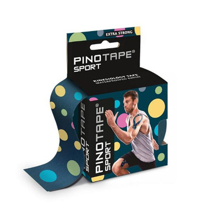 Pino Tape Pro Sport – Tape-Patches für Kinesiologie-Taping (5 cm x 5 m)