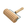 Körpermassagegerät aus Holz | Großer Anti-Cellulite-Roller mit Akito-Griff