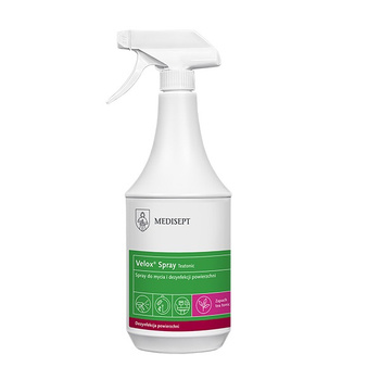 Velox Spray Medisept – Präparat zur Desinfektion von Oberflächen und medizinischen Geräten 1L