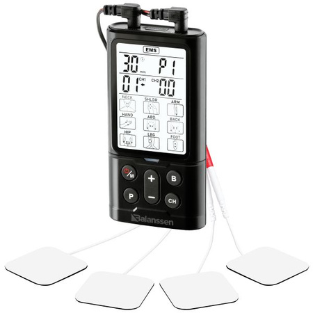 TENS/EMS/MASSAGE 3in1 Balanssen Muskel-Elektrostimulator