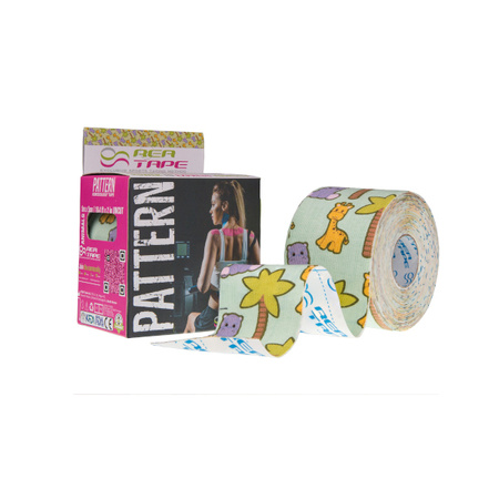 Rea Tape Pattern – Tape-Tape-Patches für Kinesiologie-Taping (5 cm x 5 m)