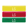Ein Set mit 3 Widerstandsbändern für das Training – Flex Band Line Sport-Gewebebänder