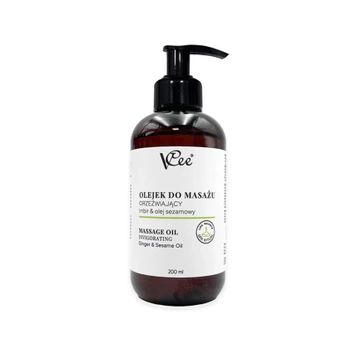 Natürliches veganes Massageöl VCee 200 ml