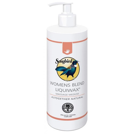 Songbird flüssiges Massagewachs mit Pumpe 500 ml
