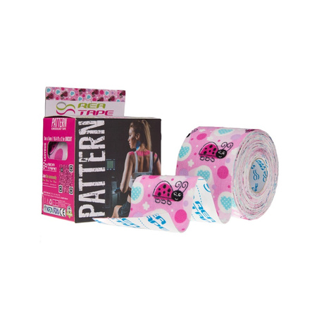 Rea Tape Pattern – Tape-Tape-Patches für Kinesiologie-Taping (5 cm x 5 m)