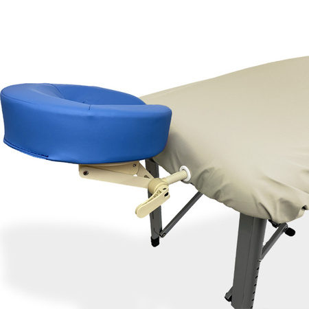 Ölbeständiger Bezug für eine Massageliege mit elastischem Band und Manschetten