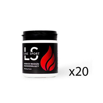 Set: 20 x Line Sport wärmende Massagecreme 250 ml