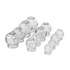 Acus Med Feuerglasbecher – Set mit 12 Stück + Quacksalber