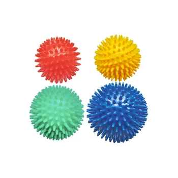 Line Sport Sinnesbälle für Massage und Akupressur – 4er-Set.