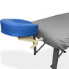 Ölbeständiger Bezug für eine Massageliege mit elastischem Band und Manschetten