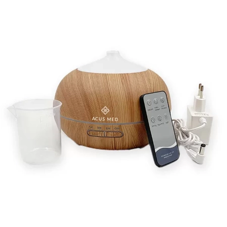 Aromadiffusor mit Fernbedienung | Acus Med Ultraschall-Luftbefeuchter 500 ml