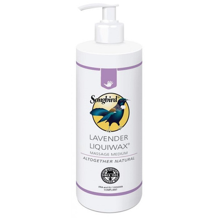 Songbird flüssiges Massagewachs mit Pumpe 500 ml